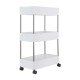 Carucior baie Organizator cu rafturi si Roti 15x40x60cm