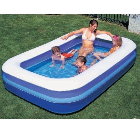 Piscina Gonflabila Copii 201x150x51cm + Pompa de Aer