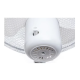 Ventilator cu picior 40W si 3 trepte de viteza - Alb