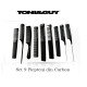 Piepteni Profesionali Frizerie - Set 9 Piepteni Carbon TONI&GUY